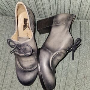 Dkode Blue/Grey Heeled Shoe